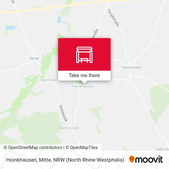 Hoinkhausen, Mitte map