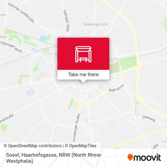 Soest, Haarhofsgasse map