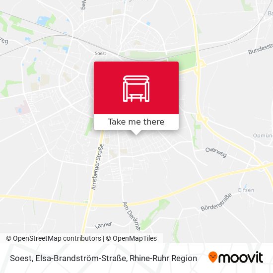 Soest, Elsa-Brandström-Straße map