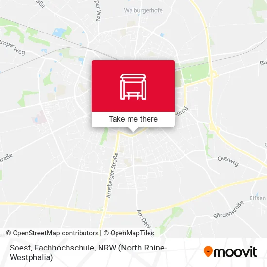 Soest, Fachhochschule map