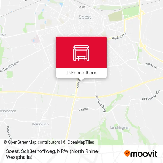 Soest, Schüerhoffweg map