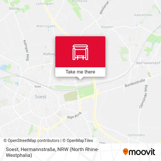 Soest, Hermannstraße map