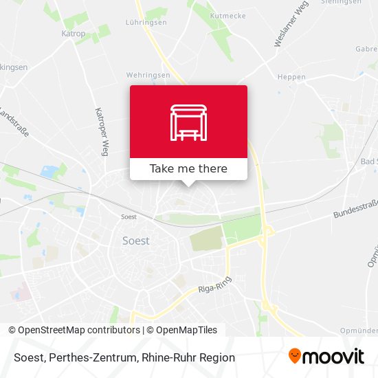 Soest, Perthes-Zentrum map