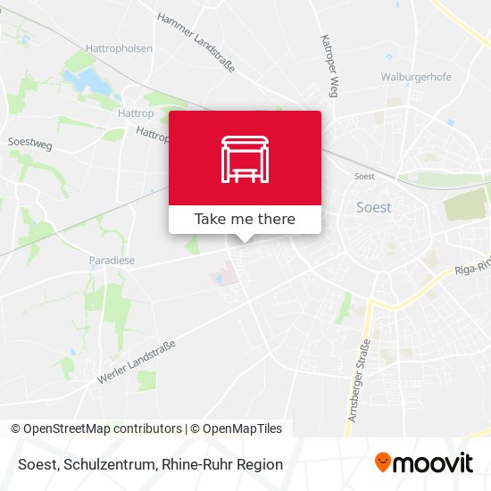 Soest, Schulzentrum map