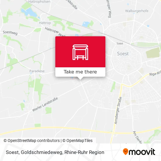 Карта Soest, Goldschmiedeweg