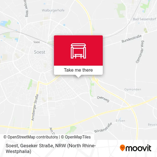 Soest, Geseker Straße map