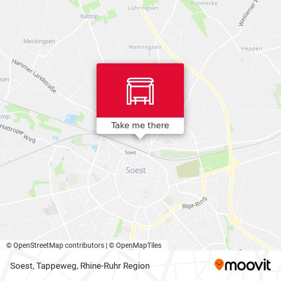 Карта Soest, Tappeweg