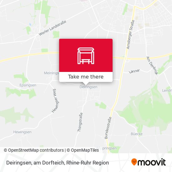 Deiringsen, am Dorfteich map