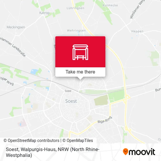 Soest, Walpurgis-Haus map