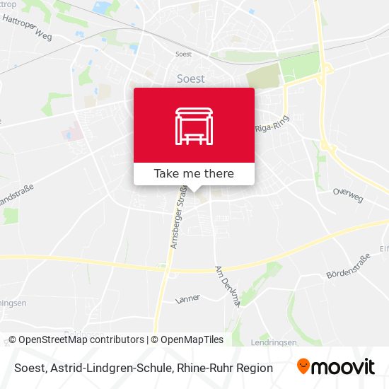 Soest, Astrid-Lindgren-Schule map