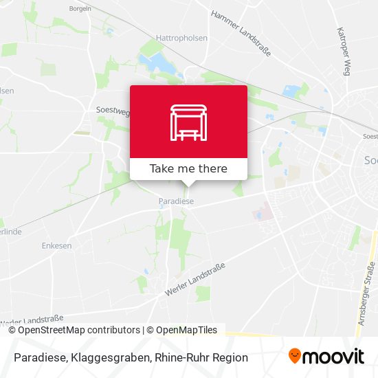 Paradiese, Klaggesgraben map