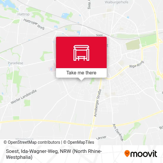 Soest, Ida-Wagner-Weg map