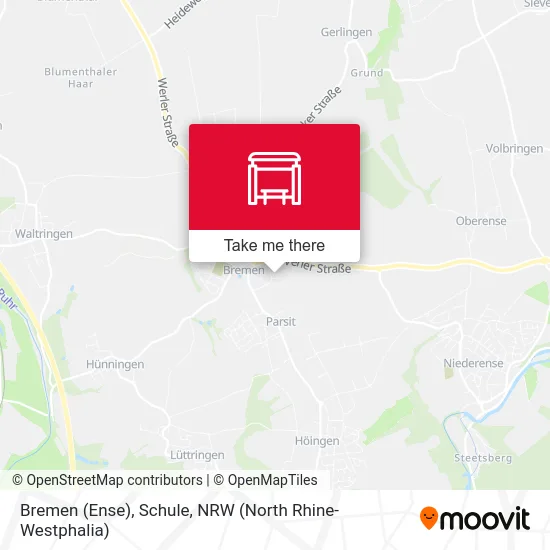 Bremen (Ense), Schule map