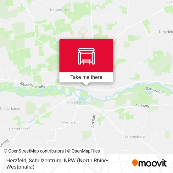 Herzfeld, Schulzentrum map