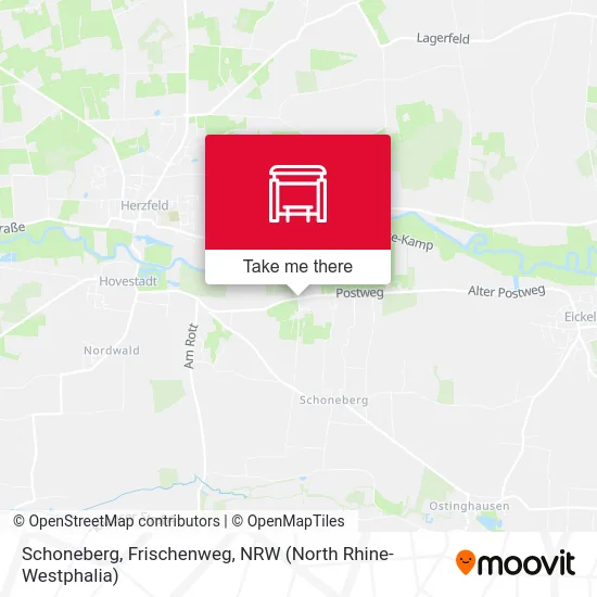 Schoneberg, Frischenweg map