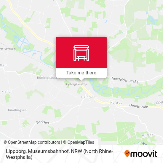 Lippborg, Museumsbahnhof map