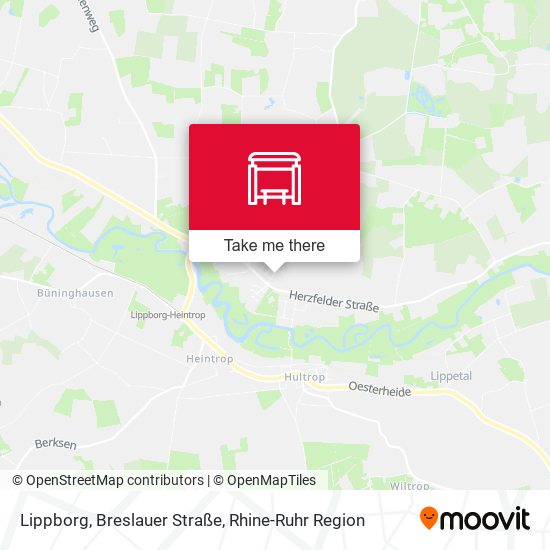 Lippborg, Breslauer Straße map