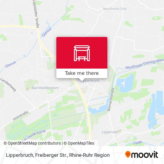 Карта Lipperbruch, Freiberger Str.