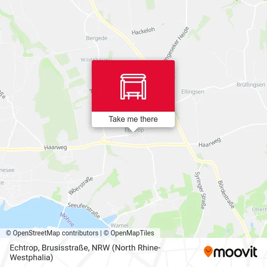 Echtrop, Brusisstraße map