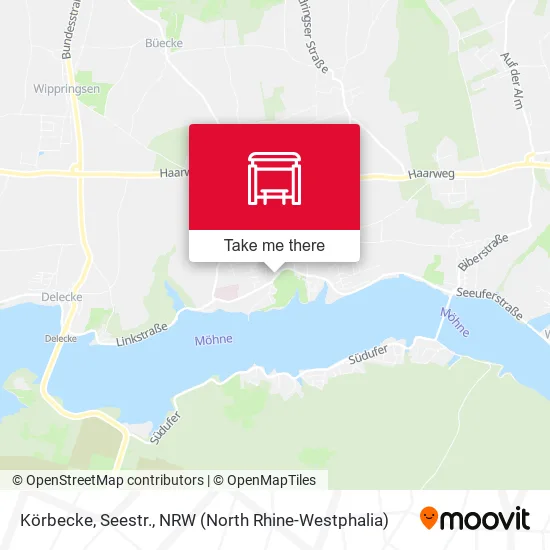 Карта Körbecke, Seestr.