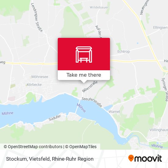 Stockum, Vietsfeld map