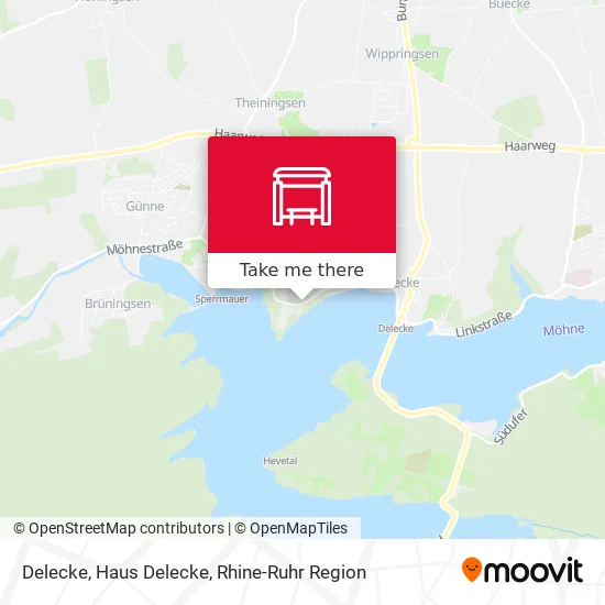 Карта Delecke, Haus Delecke