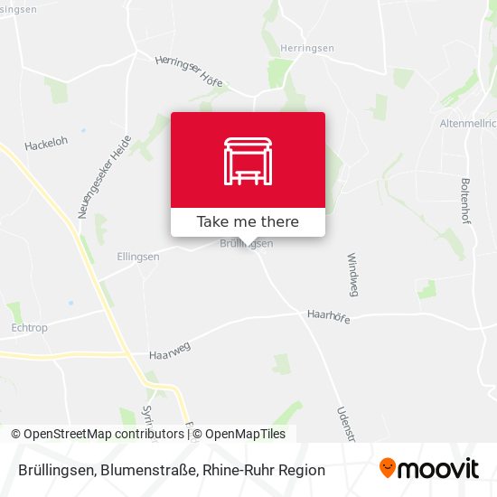Brüllingsen, Blumenstraße map