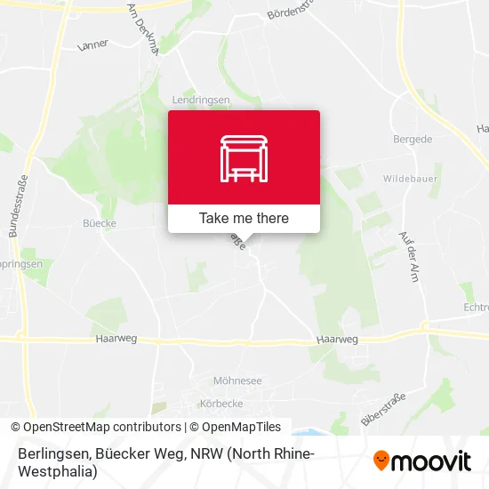 Карта Berlingsen, Büecker Weg