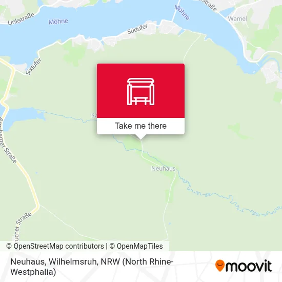 Neuhaus, Wilhelmsruh map