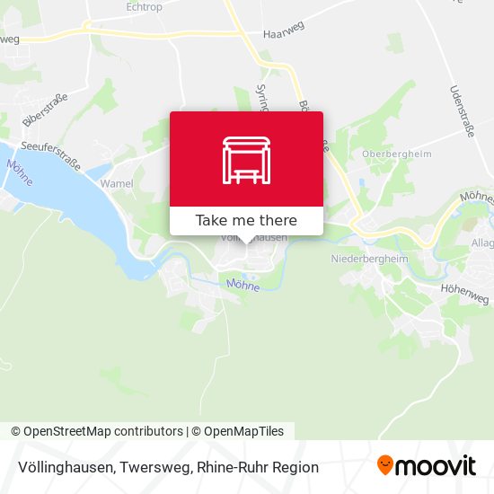 Völlinghausen, Twersweg map