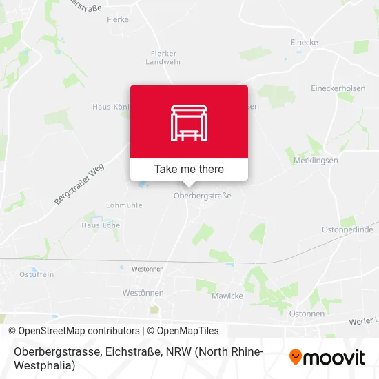 Oberbergstrasse, Eichstraße map