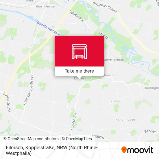 Eilmsen, Koppelstraße map