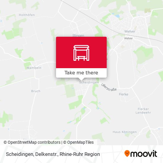 Scheidingen, Delkenstr. map