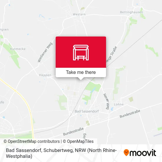 Bad Sassendorf, Schubertweg map