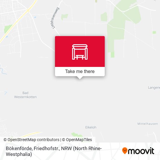 Bökenförde, Friedhofstr. map