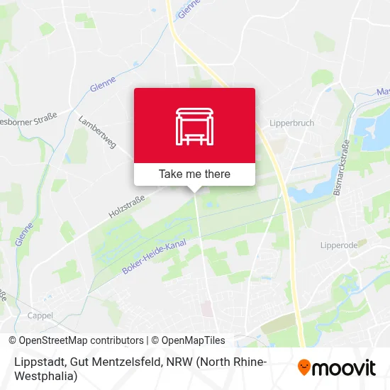 Lippstadt, Gut Mentzelsfeld map