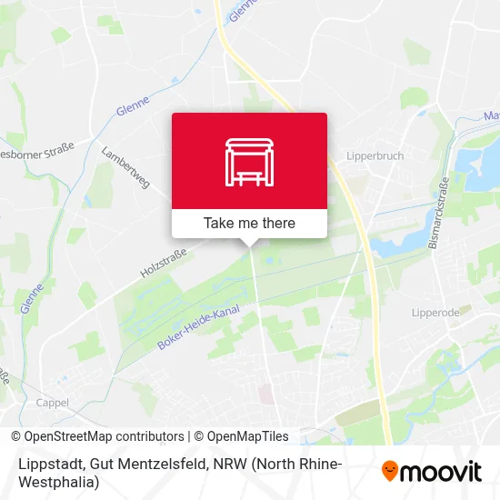 Lippstadt, Gut Mentzelsfeld map