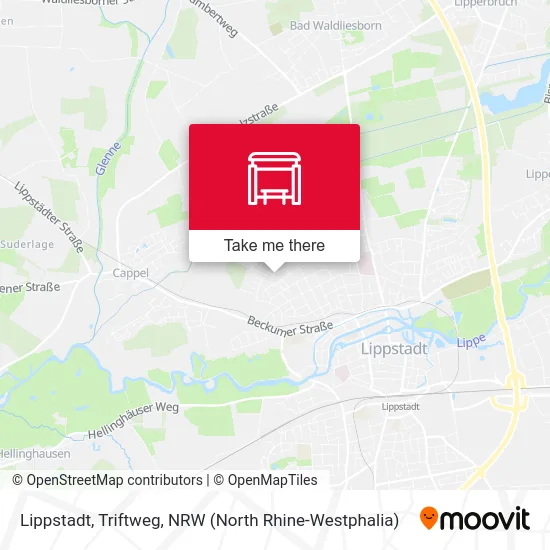 Lippstadt, Triftweg map