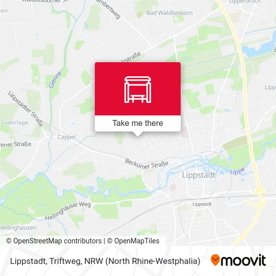 Lippstadt, Triftweg map