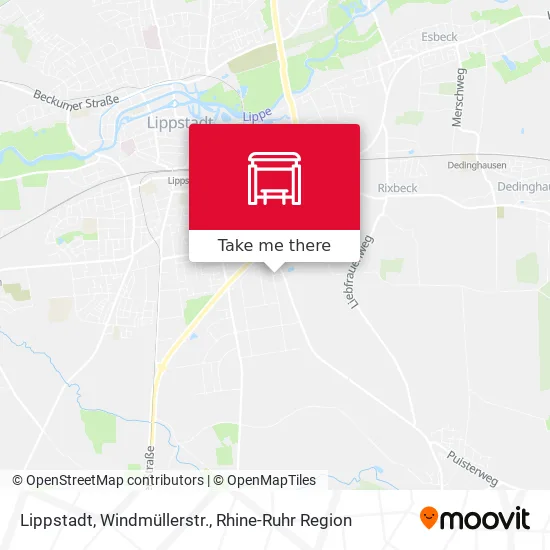 Карта Lippstadt, Windmüllerstr.