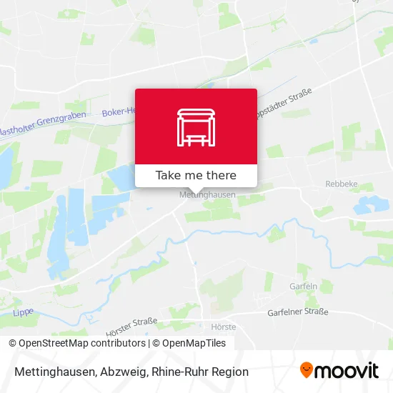 Карта Mettinghausen, Abzweig