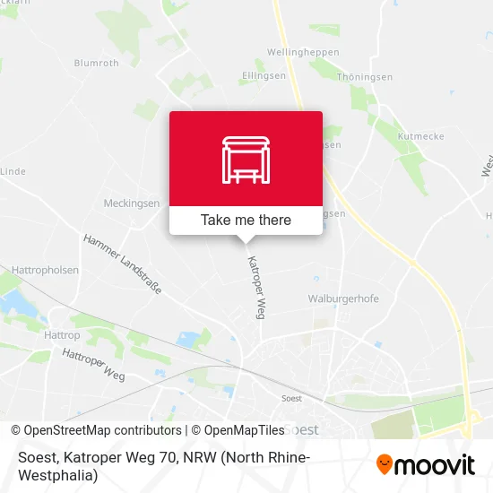 Soest, Katroper Weg 70 map