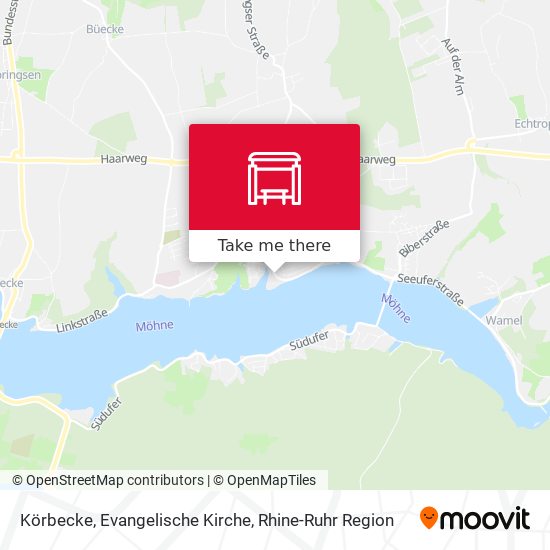Körbecke, Evangelische Kirche map