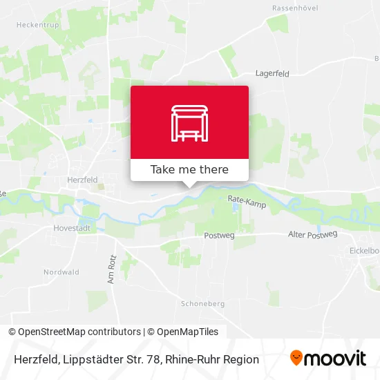 Карта Herzfeld, Lippstädter Str. 78