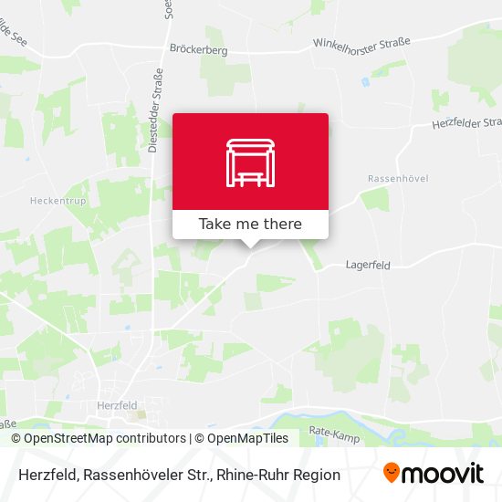Herzfeld, Rassenhöveler Str. map