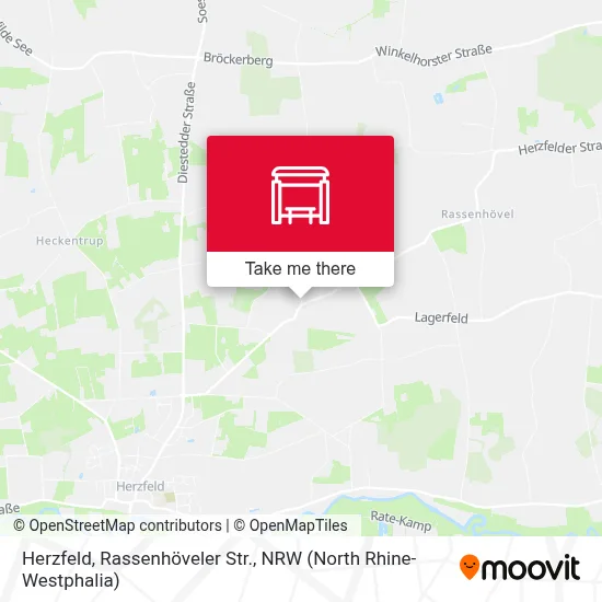 Herzfeld, Rassenhöveler Str. map