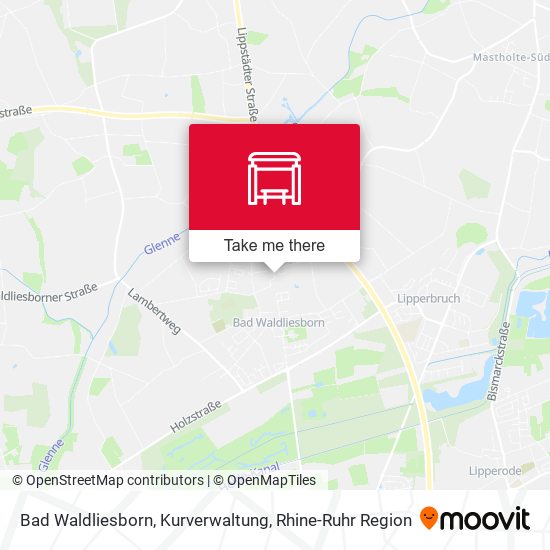 Bad Waldliesborn, Kurverwaltung map
