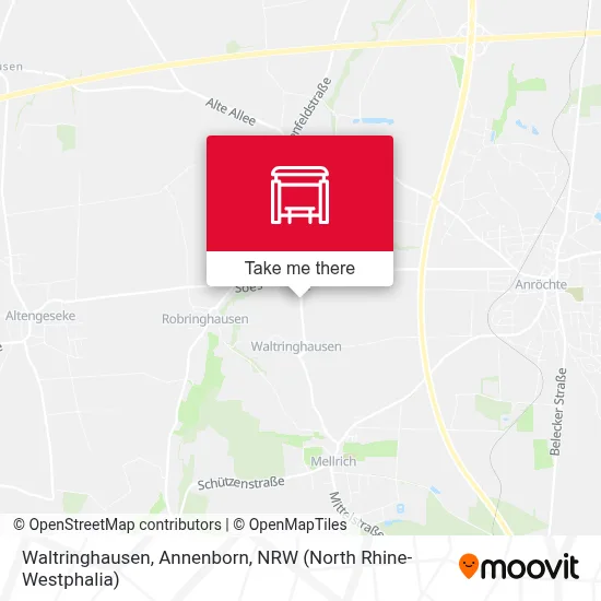 Waltringhausen, Annenborn map