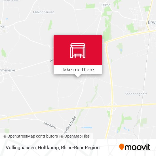 Völlinghausen, Holtkamp map