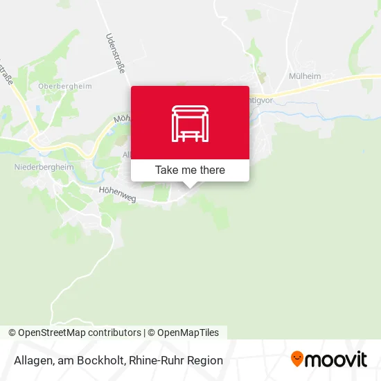 Карта Allagen, am Bockholt